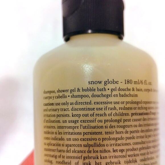 Philosophy Snow Man & Snow Globe Shampoo Shower Gel & Bubble Bath Set 6 oz. NEW - Picture 5 of 5